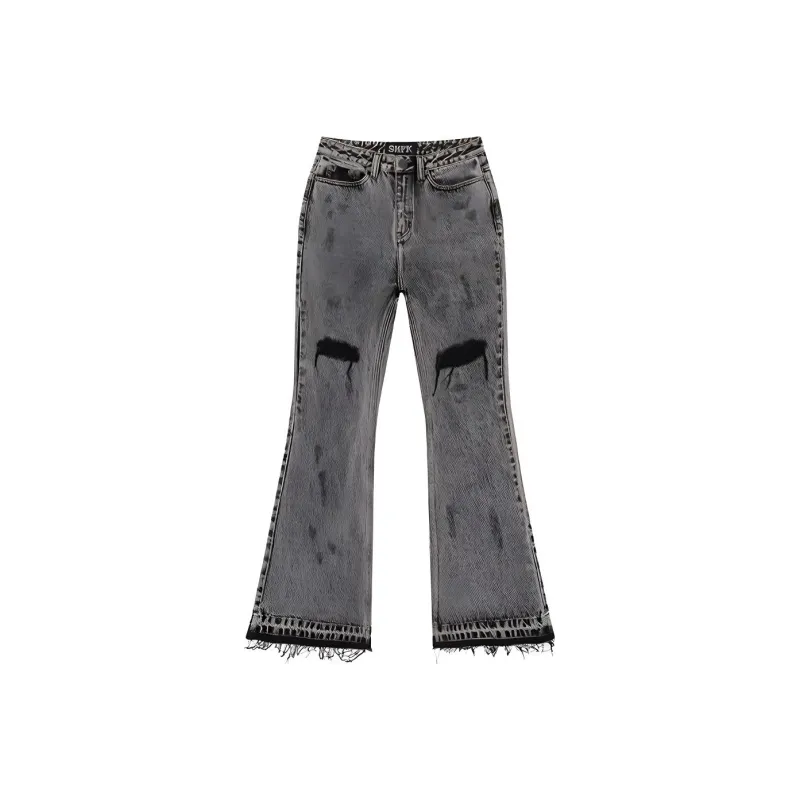 SMFK Jeans Women's Heather Gray-0