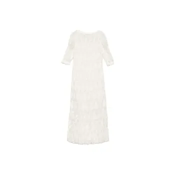 DOEN RAQUELLA DRESS Short Sleeved Dress Women's White