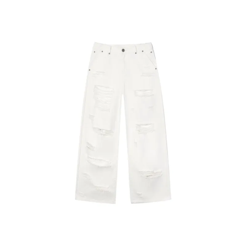 I'M ONE Jeans Women's White-0