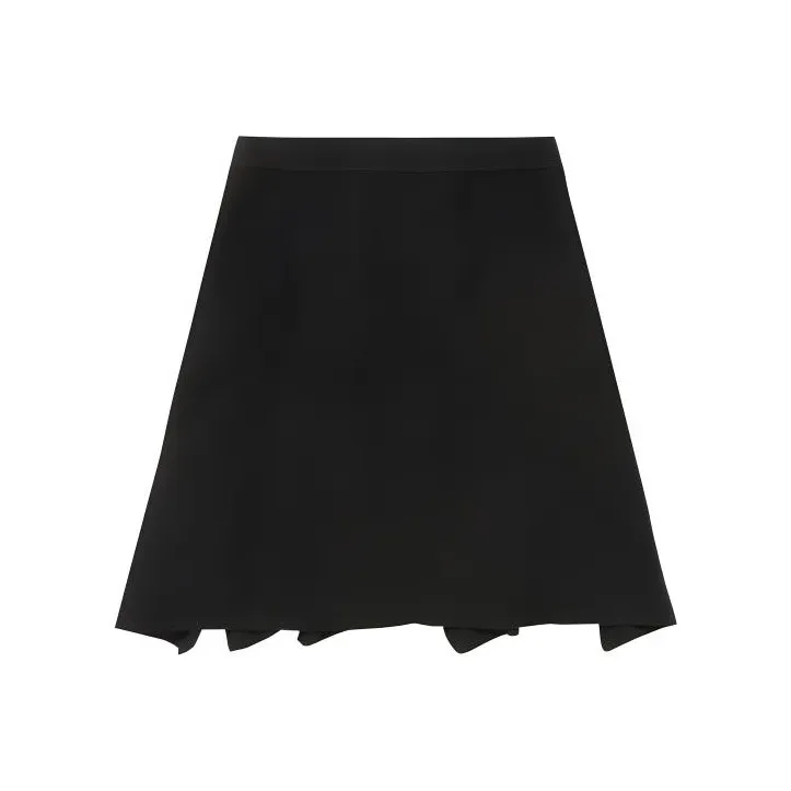 Bottega Veneta A Line Ruffled Skirt-0