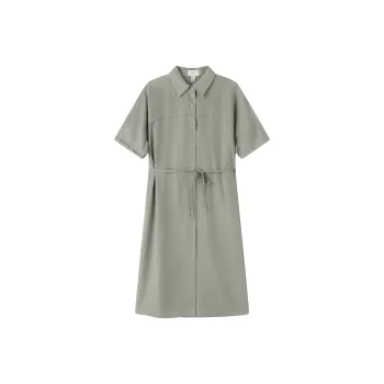FINITY Short-Sleeved Dresses Women's Army Green