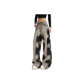 NHZN Jeans Unisex Black Gray