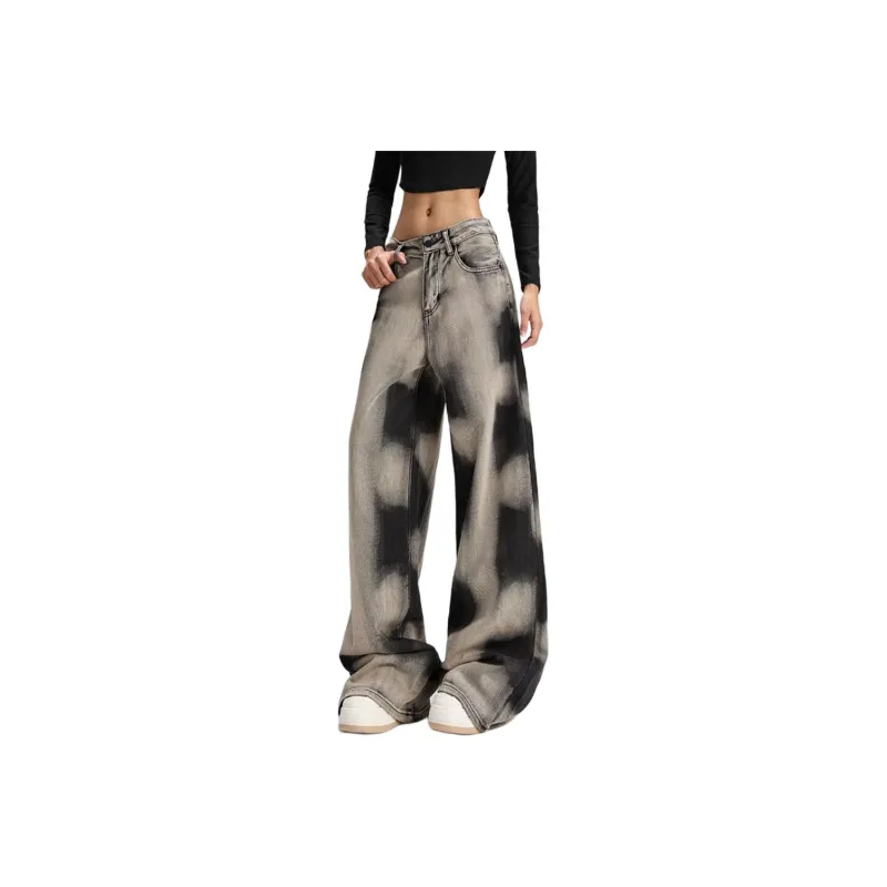NHZN Jeans Unisex Black Gray-0