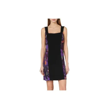 Desigual Slip Dress Women's Black