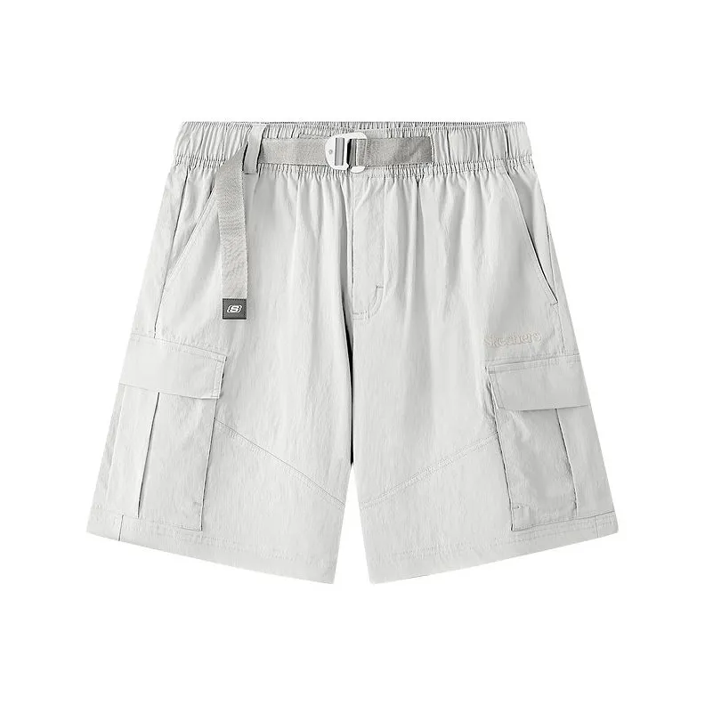 Skechers Sports Life Collection Casual Shorts Women's Smoke Gray-0