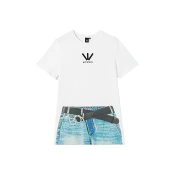 BOY BY BOY Short Sleeved Dresses Women's White
