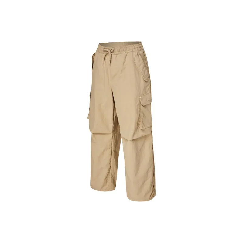 XEXYMIX Cargo Pants Women's Dark Beige-0