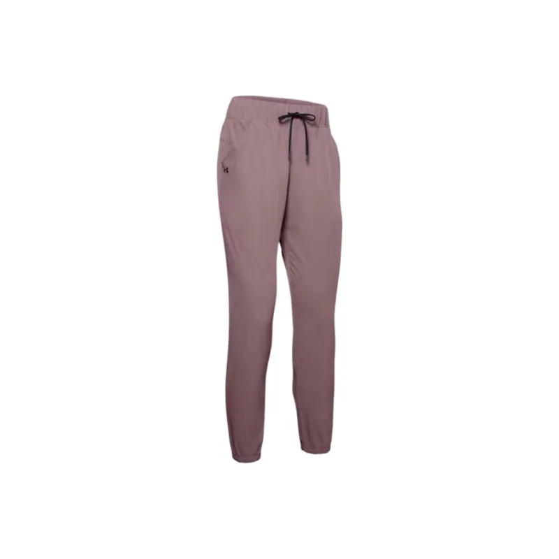 Under Armour Knitted Sports Pants Women's Pink-0