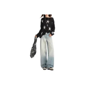 Concubine Zhu Jeans Women's Light Blue