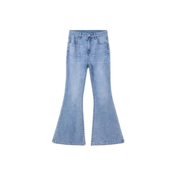 B.Duck Jeans Women's Denim Blue