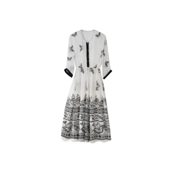 To The West Short Sleeved Dress Women's