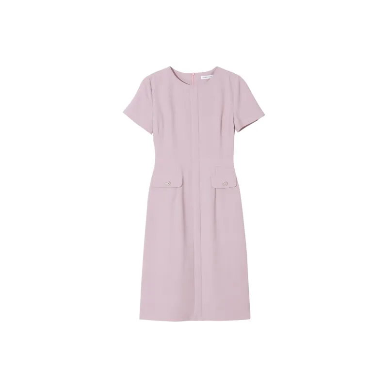Lucybaily Short Sleeved Dresses Women's-4