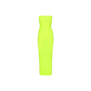 Skims Sleeveless Dresses Women's Neon Green