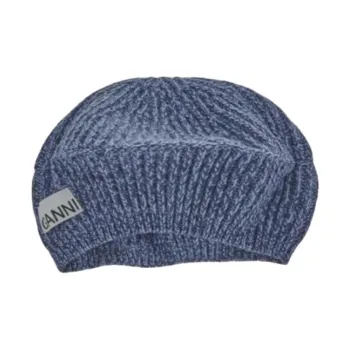 GANNI Ribbed Beret