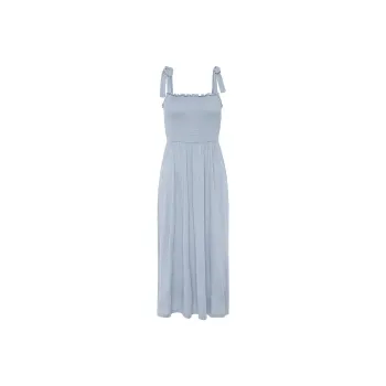 Victoria's Secret LASCANA/Smock Midi Dress/Blue Sleeveless Dress Women's Light Blue