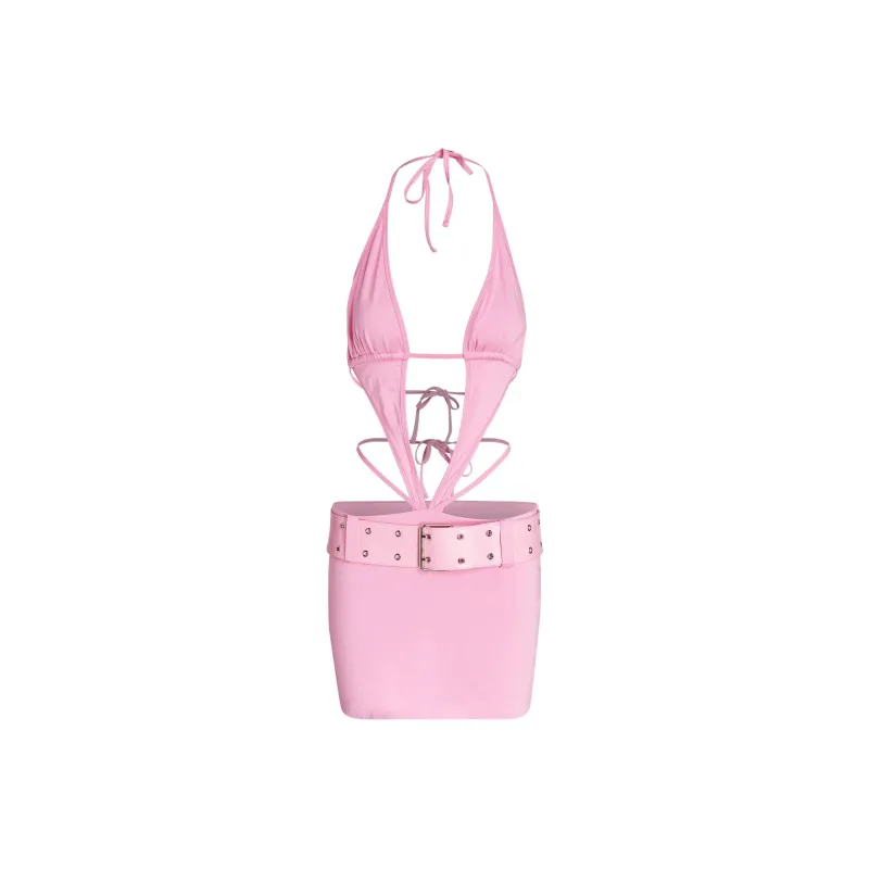 I.AM.GIA SS24 LUIRA MINI DRESS Slip Dresses Women's PINK/Pink-0