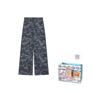TWOPLUMGIRLS Jeans Women's Camouflage Pants