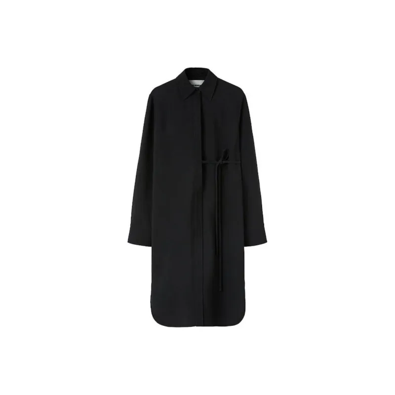 JIL SANDER Long Sleeved Dresses Women's Black-0