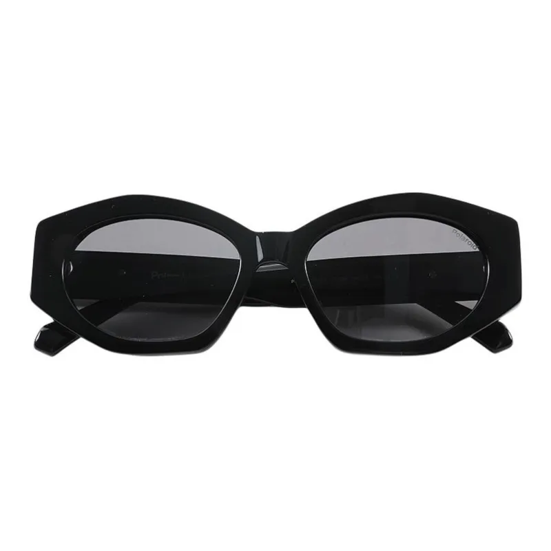 Polaroid Plate Frame Irregular Shape Sunglasses Unisex-9