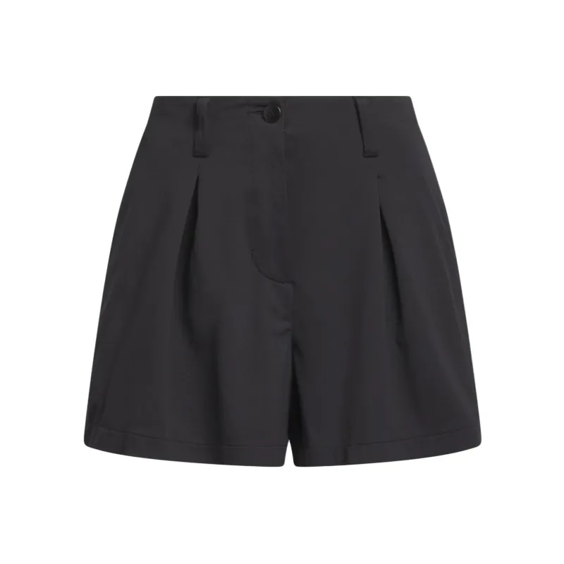 Adidas Go To Pleated Shorts Casual Shorts Women's Black-0