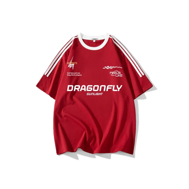 RED DRAGONFLY T Shirts Unisex-14