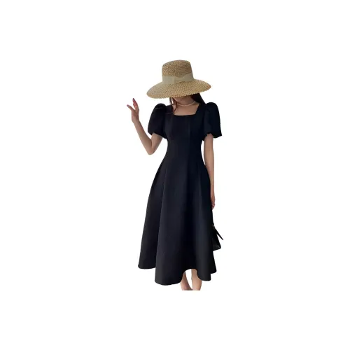XIANSINIAO Short Sleeved Dress Women's