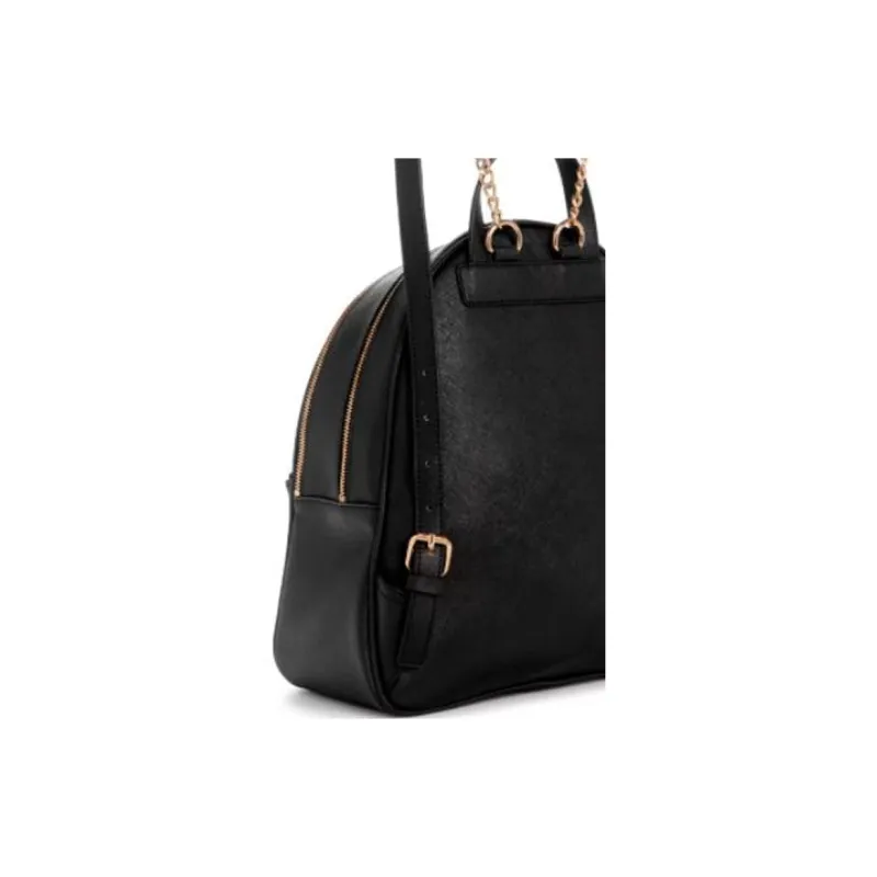 GUESS Artificial Leather Backpack Women's Black-3
