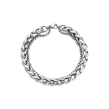 JONNY MOORE Titanium Steel Bracelets Men's