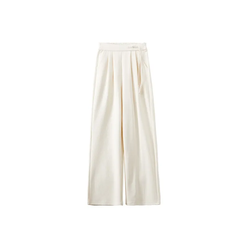 XIANGYING Suit Trouser Women's Beige-0