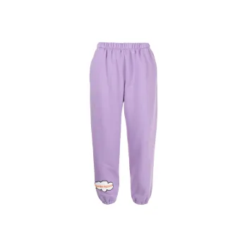 NATASHA ZINKO Slogan patch Track Trousers
