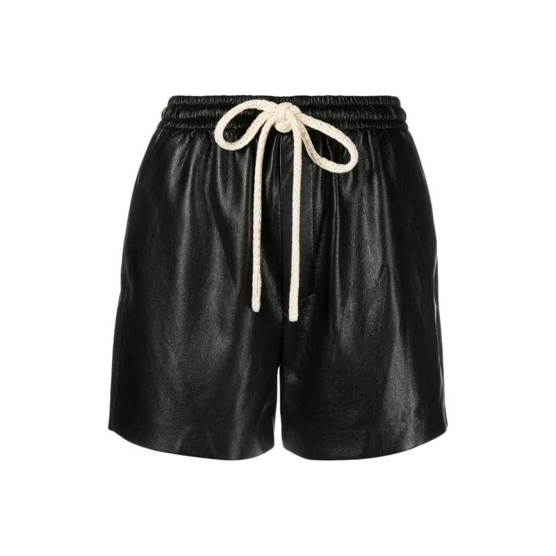 NANUSHKA Maurine Drawstring-waistband Shorts-0