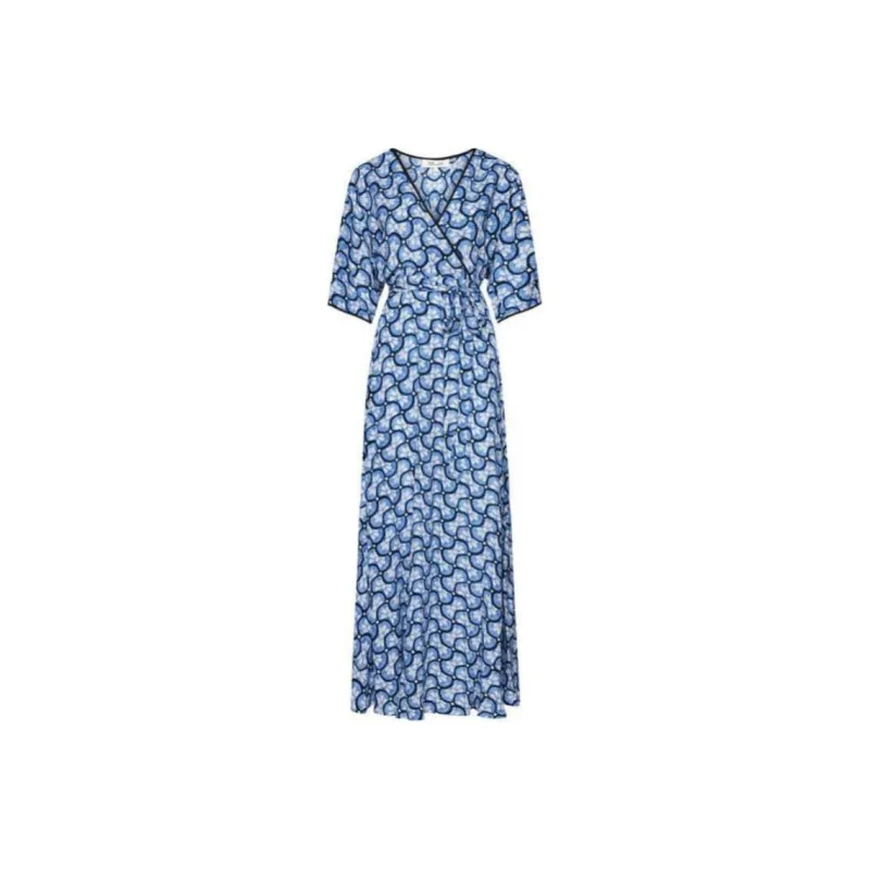 DVF Diane Von Furstenberg Drogo Graphic print Maxi Dress-0