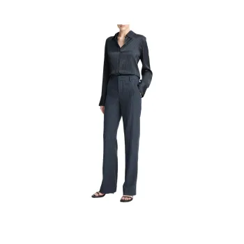 VINCE Suit Trouser Women's Obsidian/Silver Gray