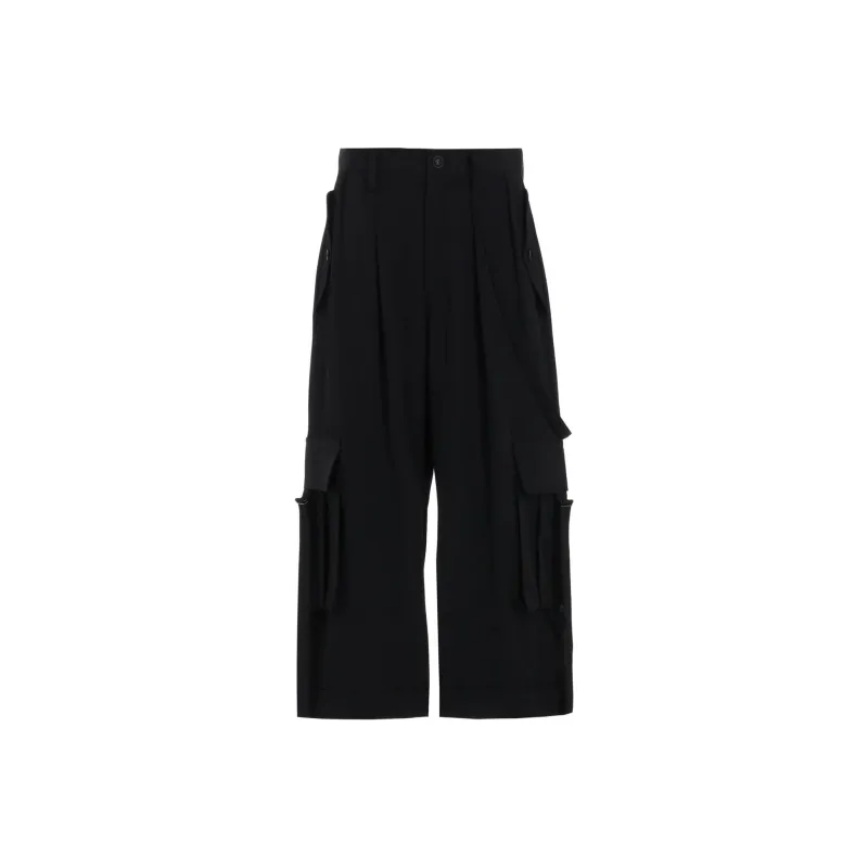 Yohji Yamamoto I Mackin Cargo Pants 'Black'-0