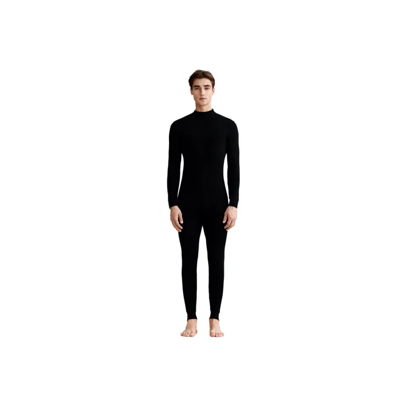 Red bean Men Thermal Sets-3