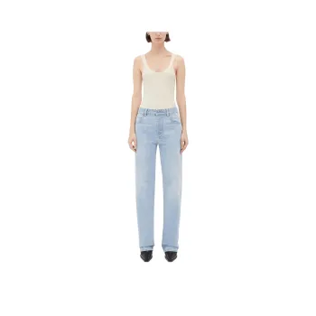 Bottega Veneta Mid Waisted Straight Leg Jeans