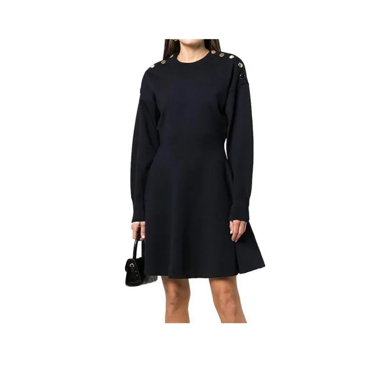 Alexander McQueen SS22 Long Sleeved Dresses Women's Ivory-0
