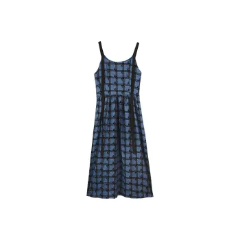 Migu Slip Dresses Women's Autumn Cloud Smoke
