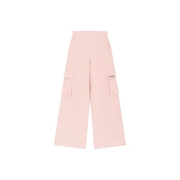 WE11DONE FW24 Knitted Sweatpants Women's Pink