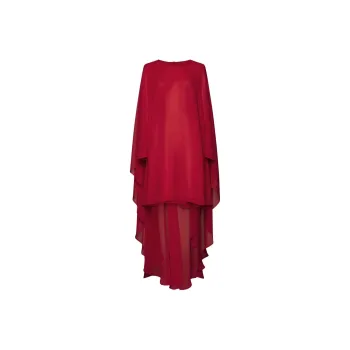 Talbot Runhof Long-Sleeved Dresses Women's Red