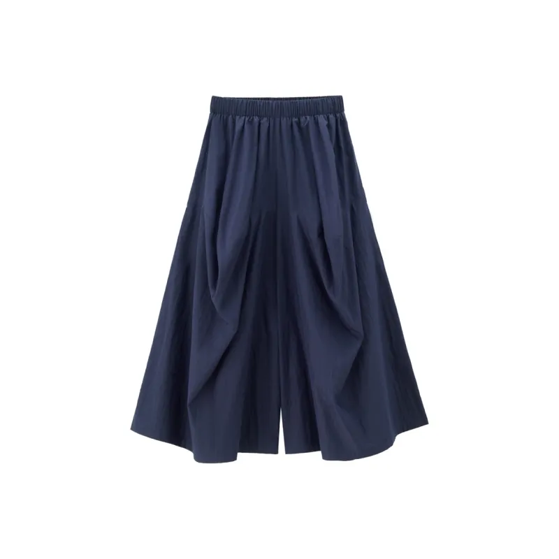 UNIQLO Casual Pants Women's Captain Blue-0