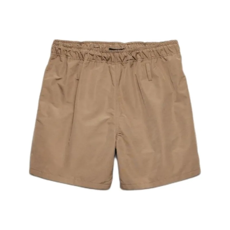 PRADA Swimming Shorts Men's Tree Leather Brown-0