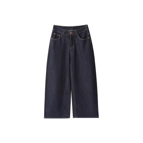 KING PRINCE Jeans Women's Navy Blue