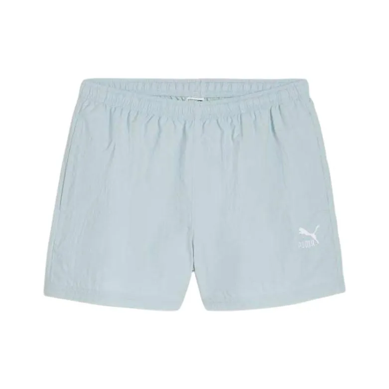 PUMA Casual Shorts Women's Light Blue-0