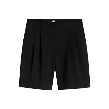 TOTEME Knee length Twill Shorts