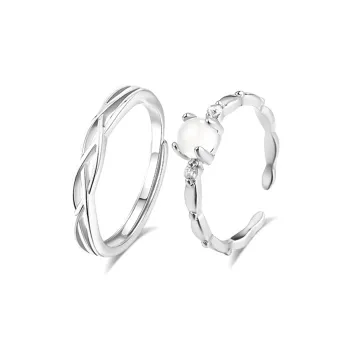 Crafts Women's Colored Glaze Rings Unisex