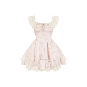 Cotton Shopping Short Sleeved Dress Women's