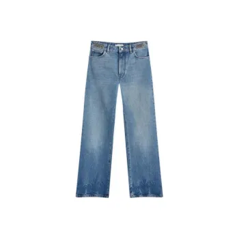 Paco Rabanne Embellished Flared Jeans