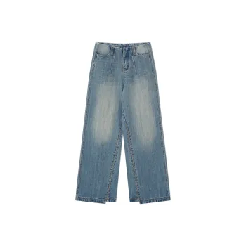 RUNTOTHEFUTURE Jeans Women's Vintage Washed Blue