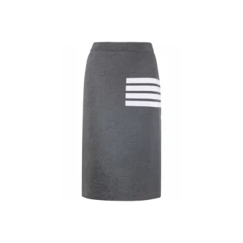THOM BROWNE· Casual Long Skirts Women's Gray